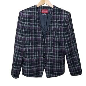 Vintage Blazer Plaid